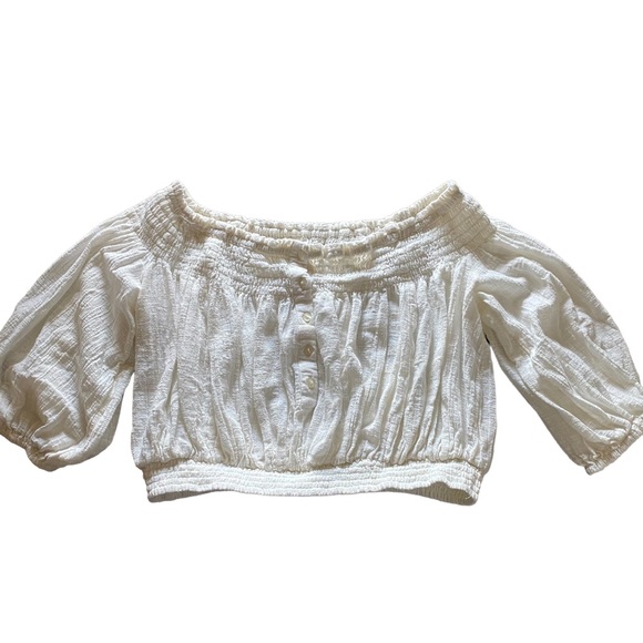 Free People Dancing Till Dawn off-shoulder top - Picture 2 of 9